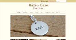 Desktop Screenshot of hazeldaze.com